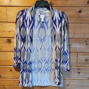 Chico's |Women's Geometric Cardigan| Size 0